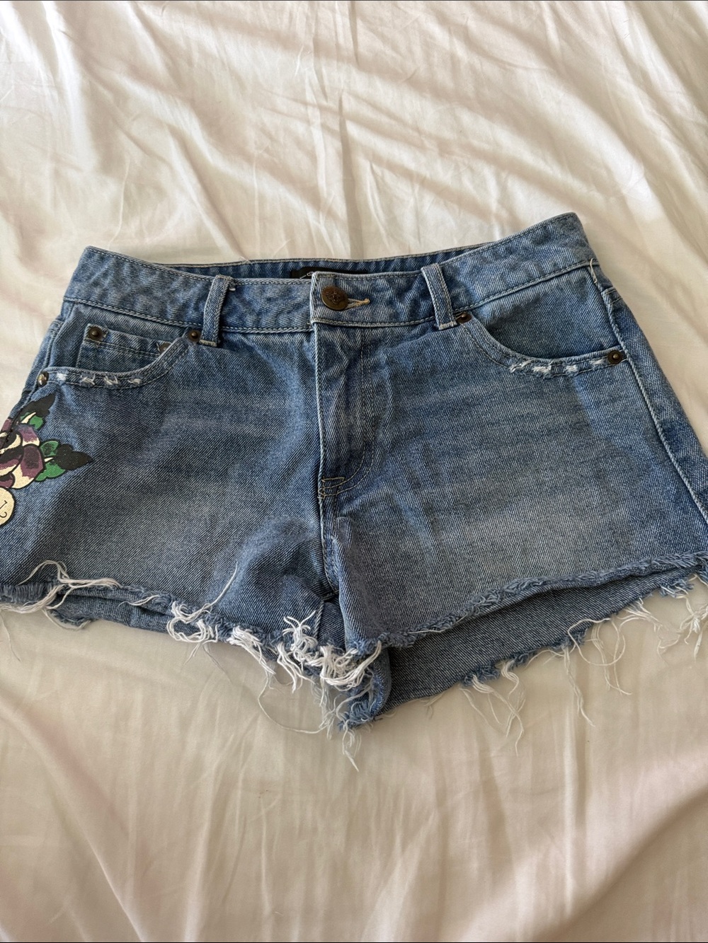 Ed Hardy jean shorts size 24